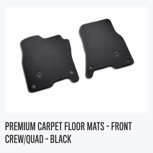 2019 Ram 1500 Carpet Black Mats